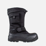 Men's Tall Pac Boot with Side Pocket in Black with Heating Battery System