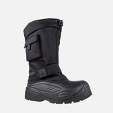 Men's Tall Pac Boot with Side Pocket in Black with Heating Battery System